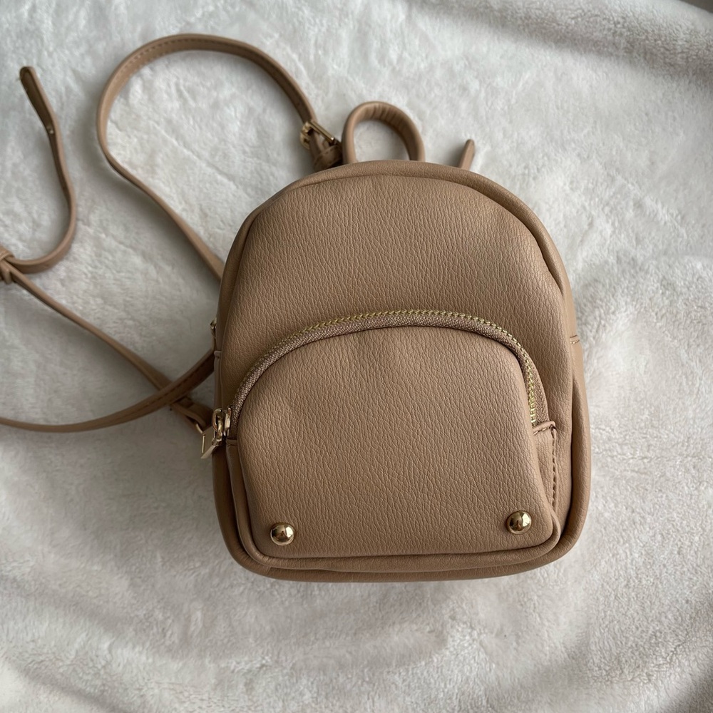 Miss Lola Nude Mini Backpack